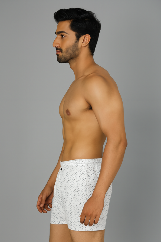 Everyday Looks Better in Cotton Boxers