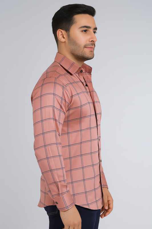 Office Friendly Check Shirt