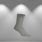 BUTT-Y Premium Full-Length Socks – Pack of 3 (Black, Grey, White) | Cotton Blend | Free Size