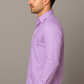 Men’s Lavender Solid Shirt – Slim Fit Premium Cotton by BUTT-Y
