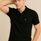 Bold. Clean. Comfortable. – BUTT-Y® Men’s Black Polo T-Shirt with Signature Logo