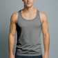 BUTT-Y® Decent Classic Men's Grey Vest – Super Combed Cotton