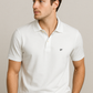 Effortless. Iconic. Comfortable. – BUTT-Y® Men’s White Polo T-Shirt with Signature Logo