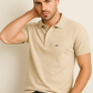Minimal. Classy. Everyday Essential. – BUTT-Y® Men’s Beige Polo T-Shirt with Signature Logo