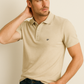 Minimal. Classy. Everyday Essential. – BUTT-Y® Men’s Beige Polo T-Shirt with Signature Logo
