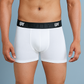 BUTT-Y Men’s Premium Cotton Comfort Trunk – White