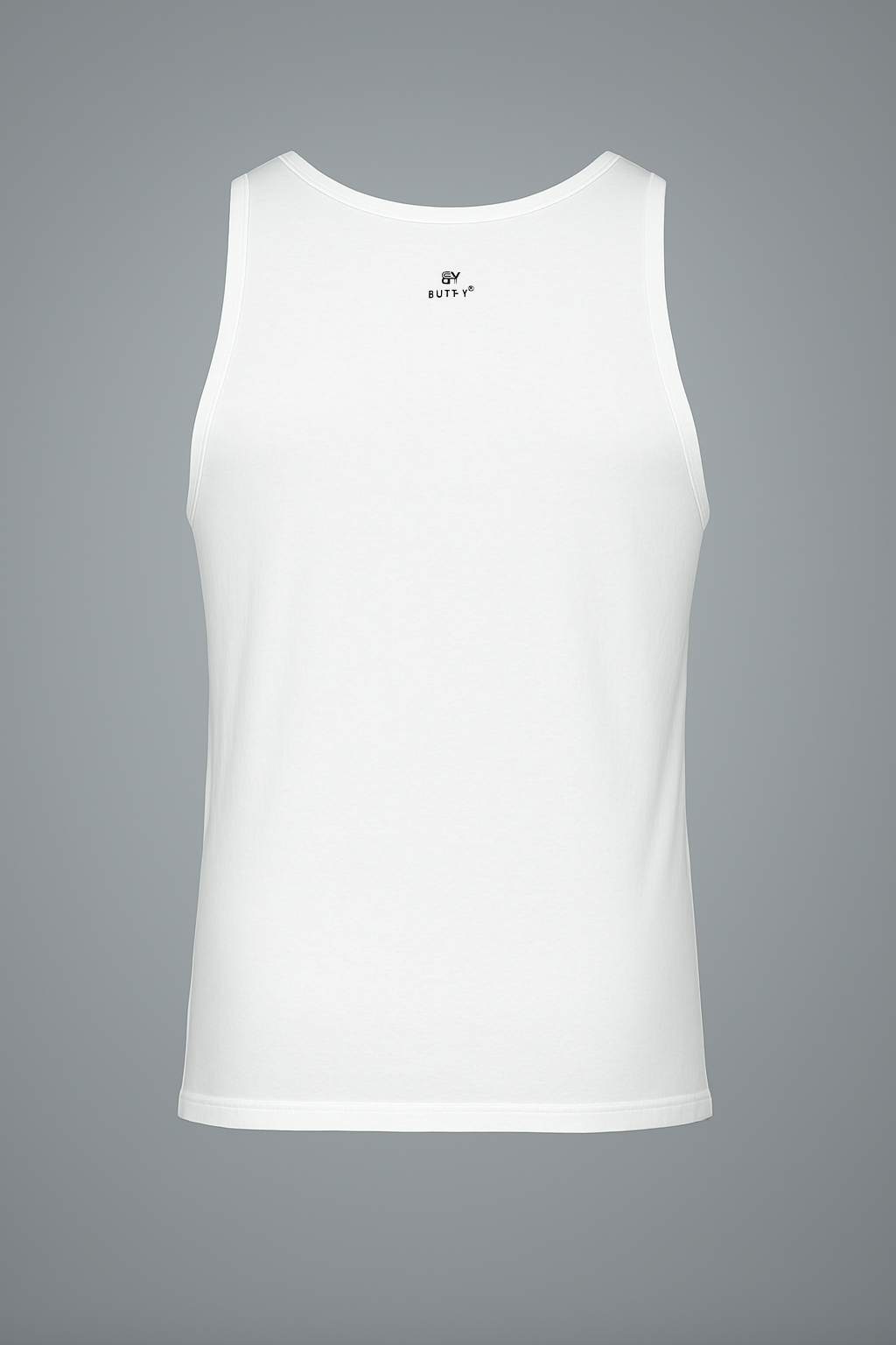 BUTT-Y® Men's White Cotton Vest – Ultra Soft & Sleek Fit