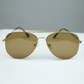Classic Gold Aviator Sunglasses – UV Protected