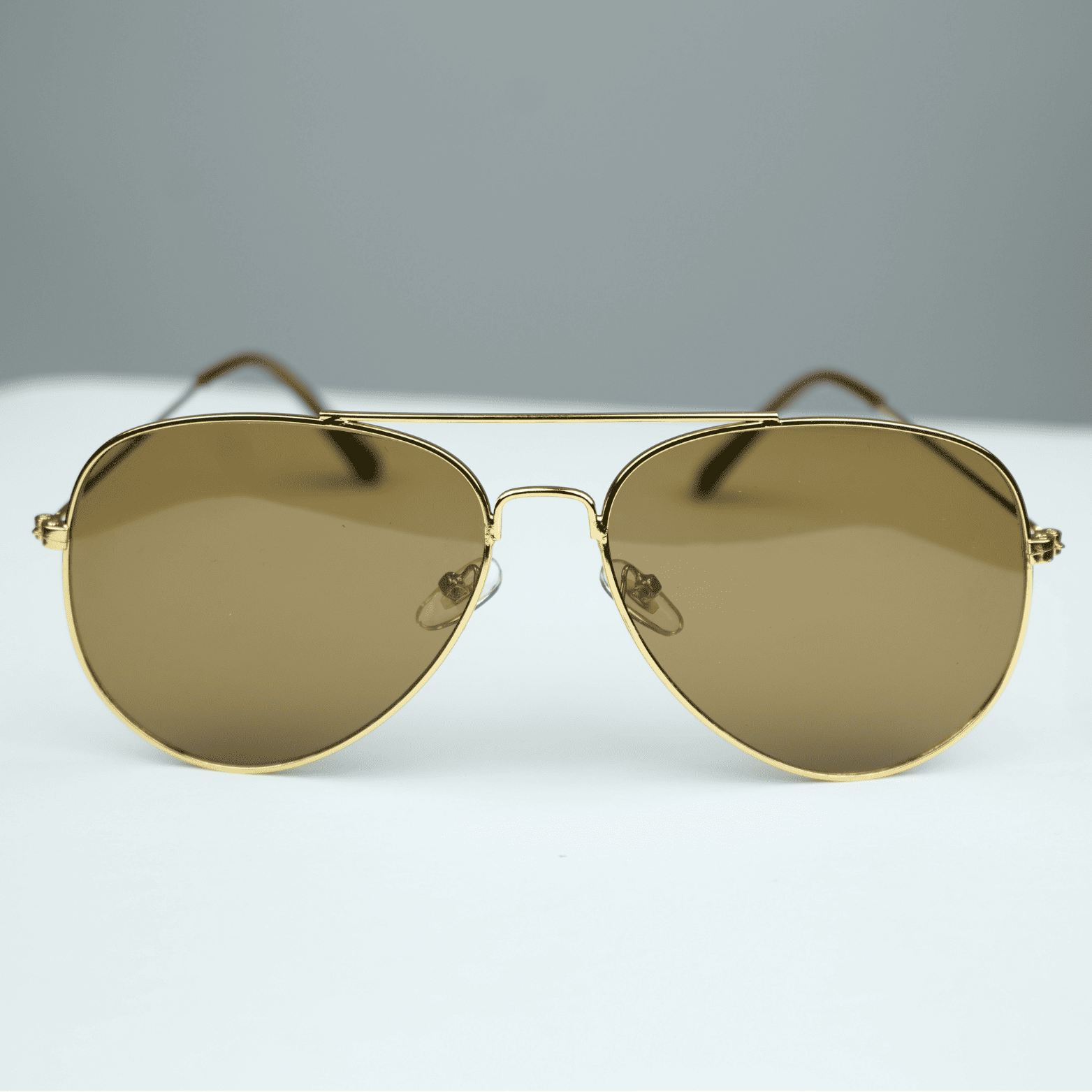 Classic Gold Aviator Sunglasses – UV Protected