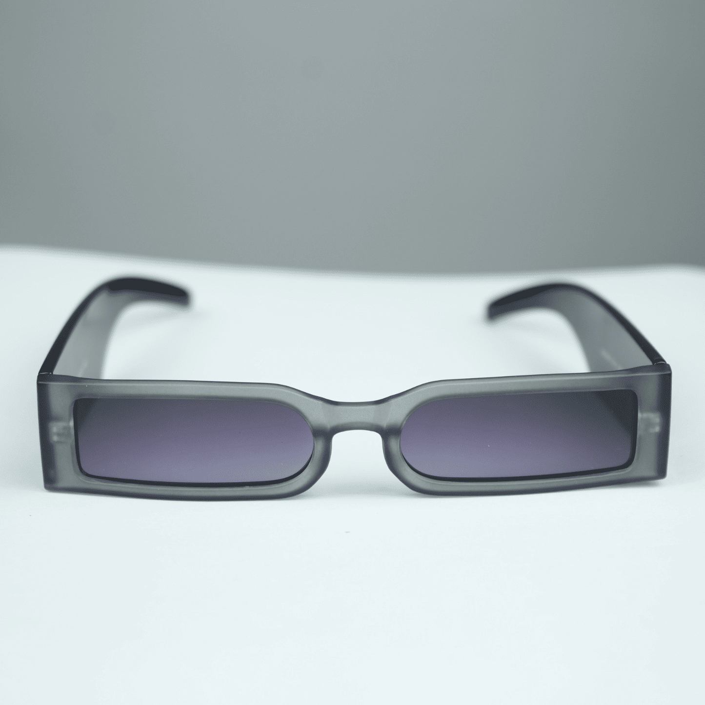 Retro Slim Rectangle Sunglasses 
