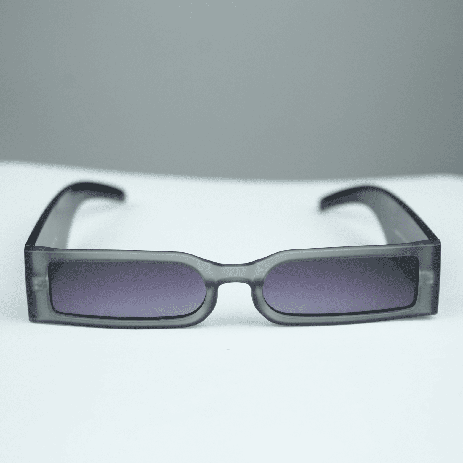 Retro Slim Rectangle Sunglasses 