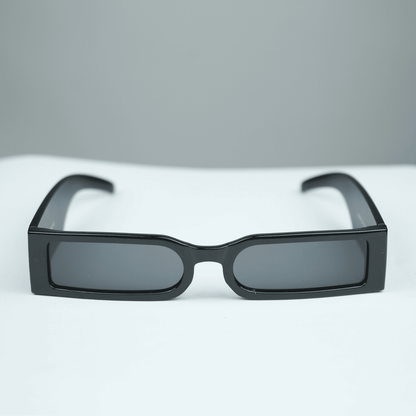 Retro Slim Rectangle Sunglasses 