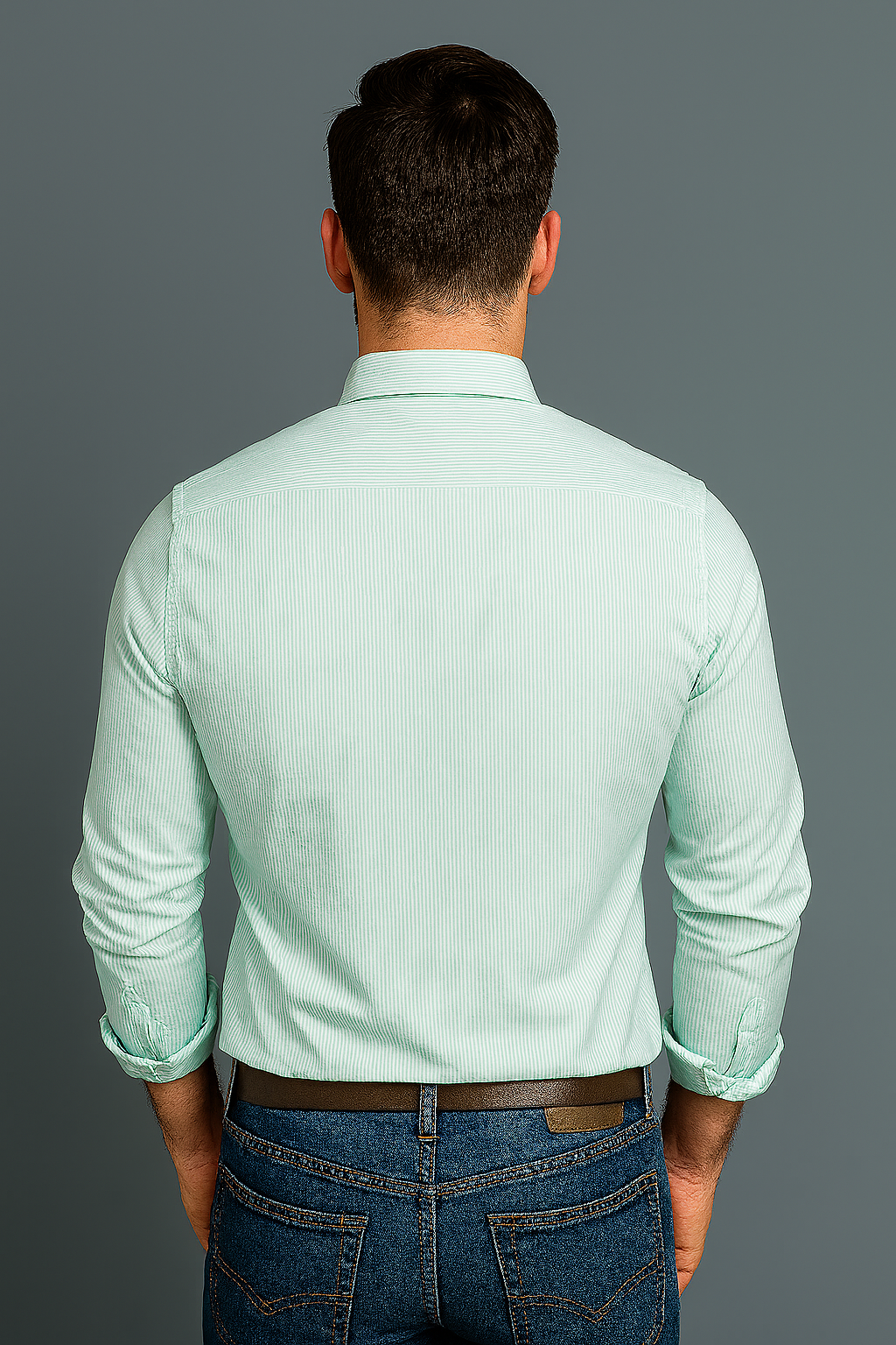 Men’s Shirt – Elegant Fit, Rich Fabric