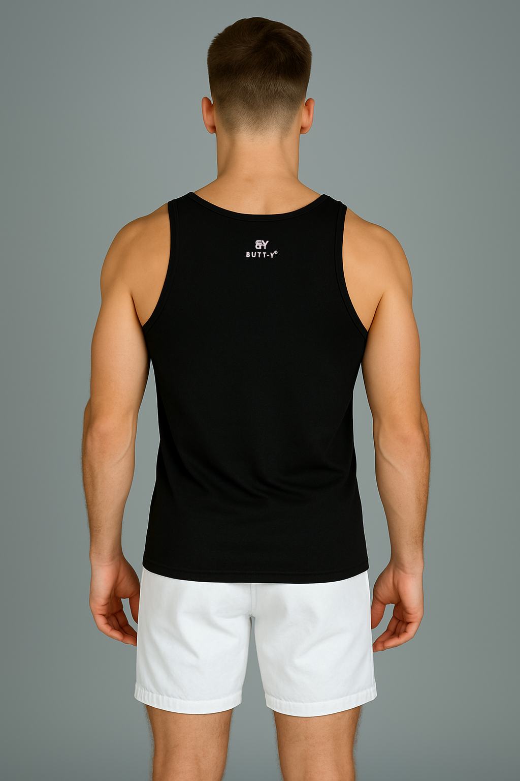 BUTT-Y® Decent Classic Men's Black Vest – Super Combed Cotton