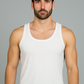 BUTT-Y® Men's White Cotton Vest – Ultra Soft & Sleek Fit