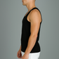 BUTT-Y® Decent Classic Men's Black Vest – Super Combed Cotton