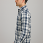 Blue & White Checks – Men’s Casual & Formal Shirt