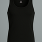 BUTT-Y® Decent Classic Men's Black Vest – Super Combed Cotton