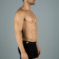 BUTT-Y Men’s Premium Cotton Comfort Trunk – Black