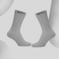 BUTT-Y Premium Full-Length Socks – Pack of 3 (Black, Grey, White) | Cotton Blend | Free Size