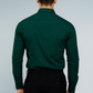 Dark Green Slim Fit Shirt for Men
