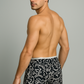 Boxers with Abstract White Line Print – Stylish & Comfortable Everyday Wear