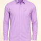 Men’s Lavender Solid Shirt – Slim Fit Premium Cotton by BUTT-Y