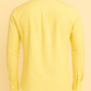 Yellow shirt on a matching yellow background
