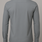Gray dress shirt on a gray background
