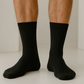 BUTT-Y Premium Full-Length Socks – Pack of 3 (Black, Grey, White) | Cotton Blend | Free Size
