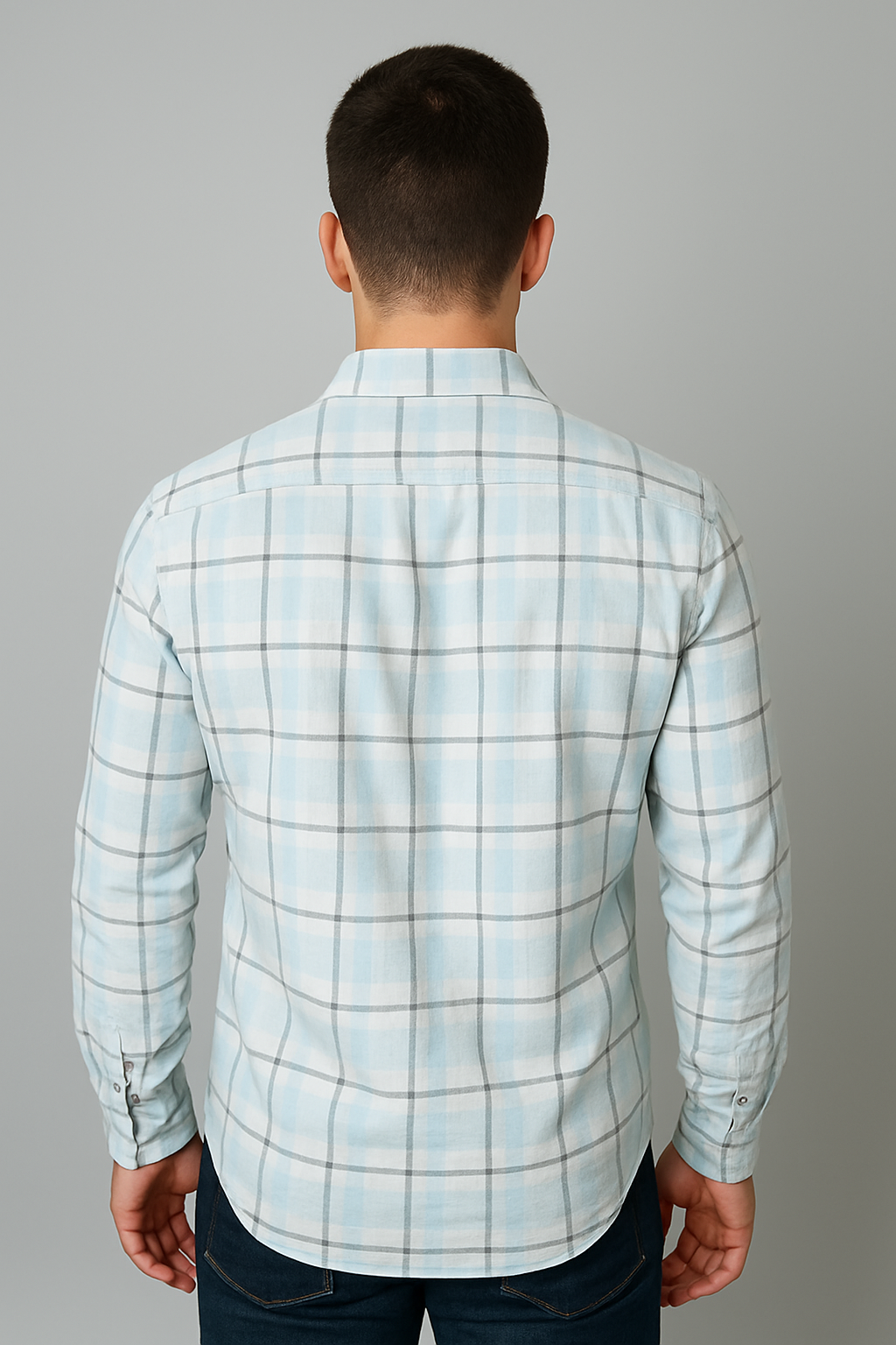 Men’s Check Shirt – Smart & Modern Look