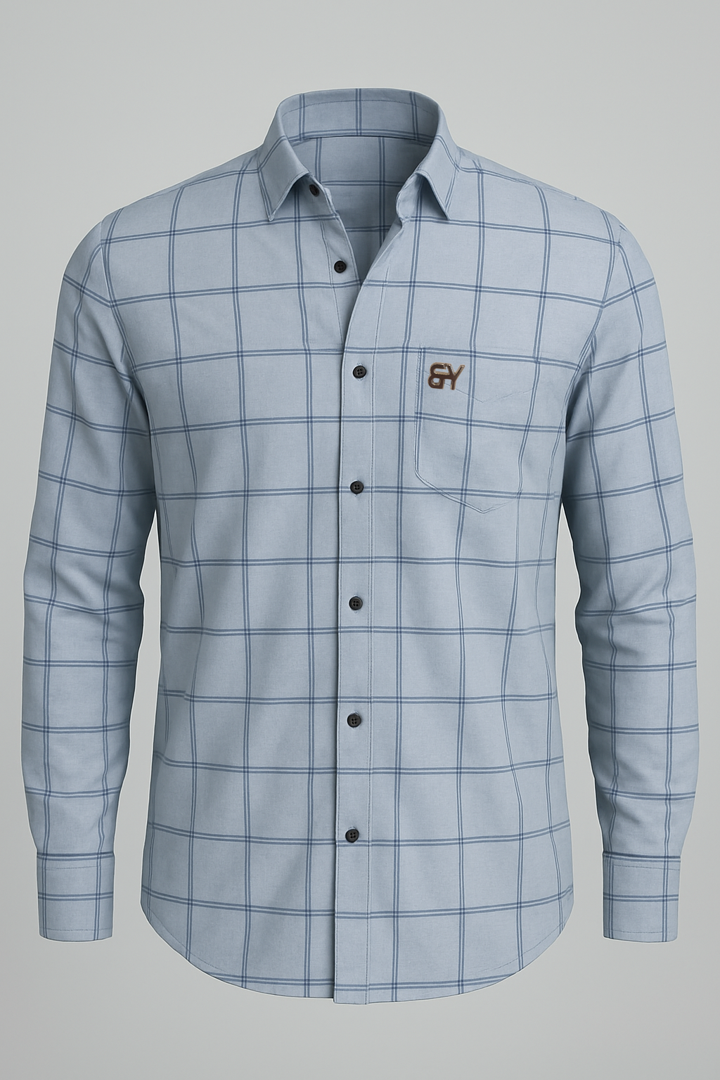 Checkered Cotton Shirt for Men – Versatile Look