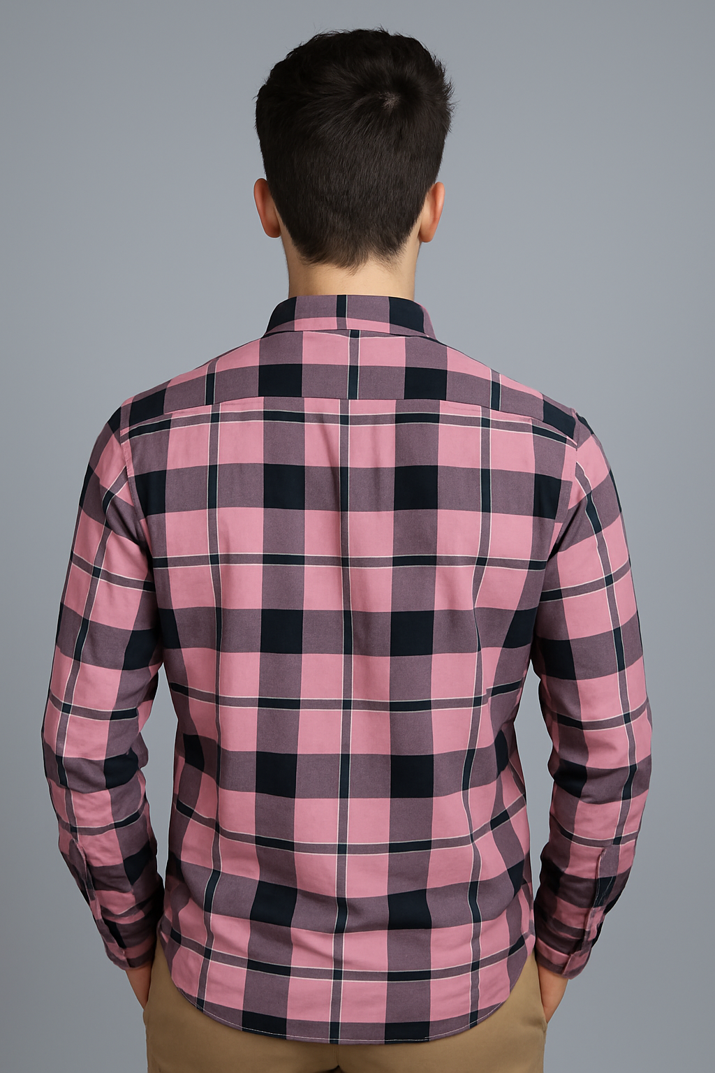 Men’s Checked Shirt – Light & Comfortable