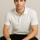 BUTT-Y Men’s White Polo T-Shirt – Regular Fit | Premium Cotton Blend Comfort