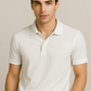 BUTT-Y Men’s White Polo T-Shirt – Regular Fit | Premium Cotton Blend Comfort