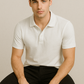 BUTT-Y Men’s White Polo T-Shirt – Regular Fit | Premium Cotton Blend Comfort