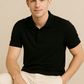 BUTT-Y Men’s Black Polo T-Shirt – Classic Regular Fit | Premium Cotton Comfort