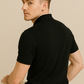 BUTT-Y Men’s Black Polo T-Shirt – Classic Regular Fit | Premium Cotton Comfort