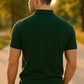 BUTT-Y Men’s Dark Green Polo T-Shirt – Smart Regular Fit | Ultra-Comfort Cotton Blend