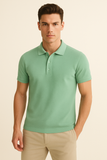 BUTT-Y Men’s Mint Green Polo T-Shirt – Regular Fit | Breathable Comfort Wear