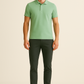 BUTT-Y Men’s Mint Green Polo T-Shirt – Regular Fit | Breathable Comfort Wear
