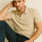 BUTT-Y Men’s Beige Polo T-Shirt – Classic Fit | Premium Feel, Everyday Comfort