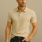BUTT-Y Men’s Beige Polo T-Shirt – Classic Fit | Premium Feel, Everyday Comfort
