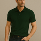 BUTT-Y Men’s Dark Green Polo T-Shirt – Smart Regular Fit | Ultra-Comfort Cotton Blend
