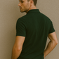 Refined. Bold. Comfortable. – BUTT-Y® Men’s Dark Green Polo T-Shirt with Signature Logo