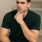 BUTT-Y Men’s Dark Green Polo T-Shirt – Smart Regular Fit | Ultra-Comfort Cotton Blend