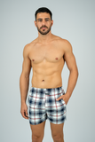 Lounge in Style & Comfort with Checkered Boxers
