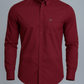 Solid Maroon Smart Shirt – For Every Occasion