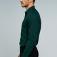 Dark Green Slim Fit Shirt for Men