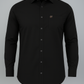 Black Cotton Shirt for Men – Classy Look
